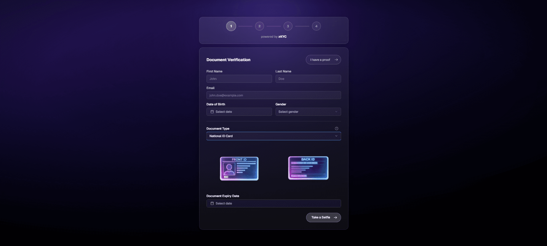 zKYC Macro Architecture