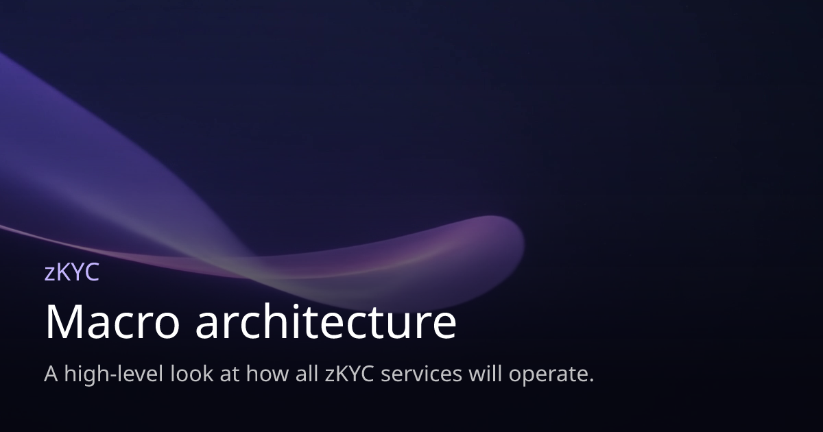 Macro architecture